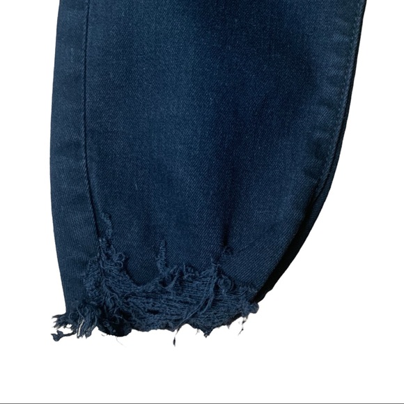 J brand Alana Black Adorned High Rise Cropped Skinny - Picture 6 of 15